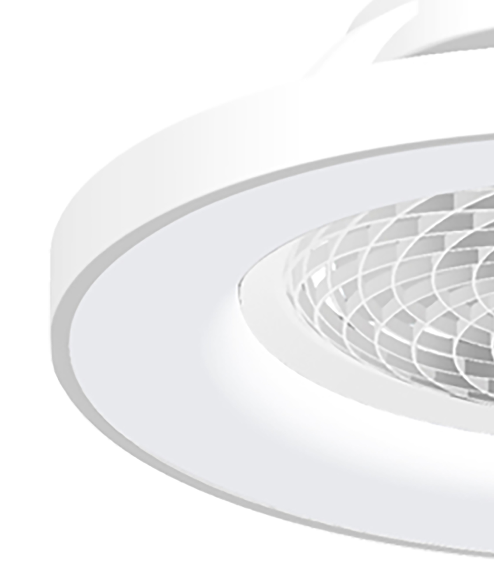 Tibet 70W LED Dimmable Ceiling Light & Fan, Remote / APP / Voice Controlled White M7123  Mantra Tibet